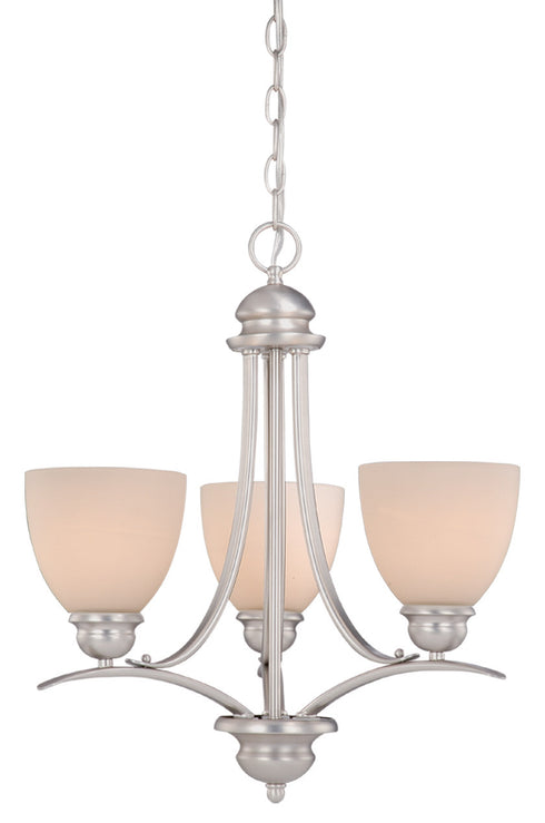 Vaxcel Avalon 3 Light Mini Chandelier Model: AL-CHU003BN