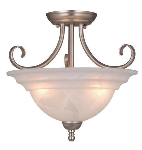 Vaxcel Babylon 14 Inch Semi-flush (dual Mount) Model: CF65353BN