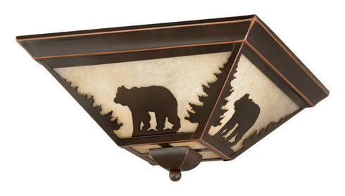 Vaxcel Bozeman 14 Inch Flush Mount Model: CC55714BBZ