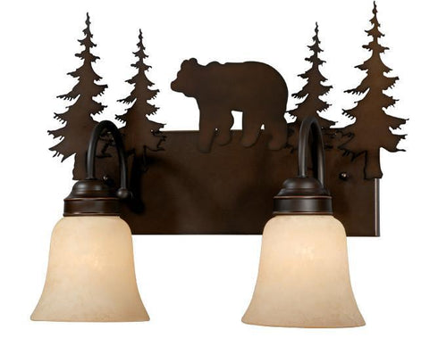 Vaxcel Bozeman 2 Light Vanity Model: VL55702BBZ