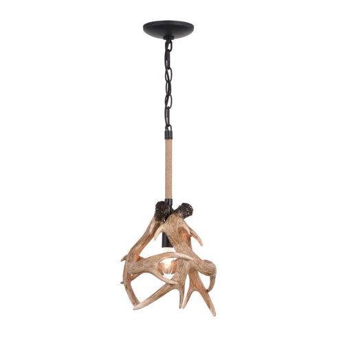 Vaxcel Breckenridge 10.75 In. Antler Pendant Aged Model: P0353