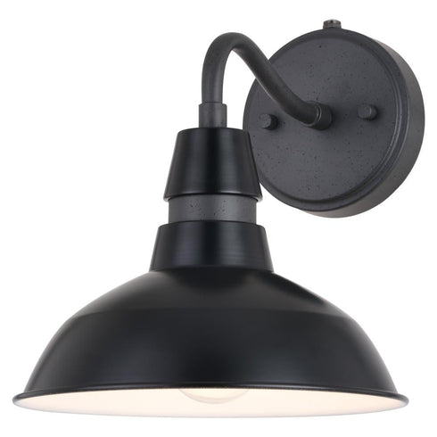 Vaxcel Buena Park 9 In. Outdoor Wall Light Black And Model: T0650