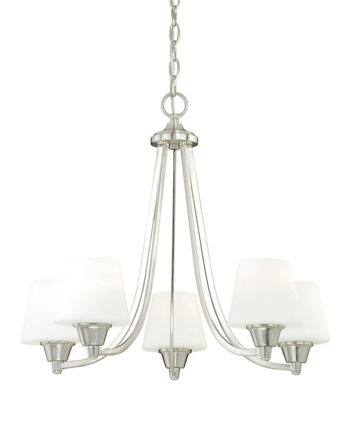 Vaxcel Calais 5 Light Chandelier Model: H0099