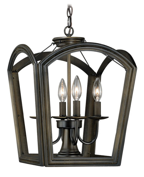 Vaxcel Canterbury 17.5 In Pendant Oil Rubbed Bronze Model: P0032