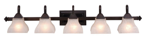 Vaxcel Cardiff 5 Light Vanity Model: VL26305OBB