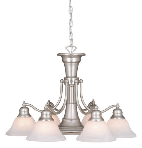 Vaxcel CH30307BN Standford 7L Chandelier Brushed Nickel