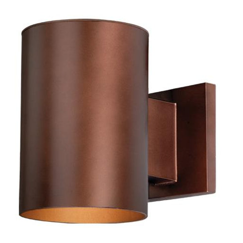 Vaxcel Chiasso 5 Inch Outdoor Wall Light Model: CO-OWD050BZ