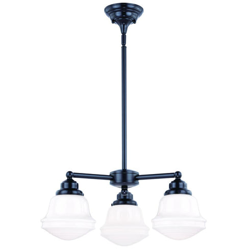Vaxcel Complete Huntley 3 Light Mini Chandelier Oil Rubbed Model: H0216