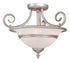 Vaxcel Da Vinci 16 Inch Semi-flush Mount (dual Mount) Model: CC11816BN