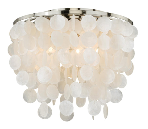 Vaxcel Elsa Capiz Shell 16 Inch Flush Mount Model: C0079