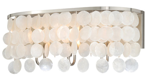 Vaxcel Elsa Capiz Shell 3 Light Vanity Model: W0152