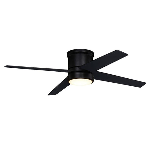 Vaxcel Erie 52 In. Ceiling Fan Black Model: F0106