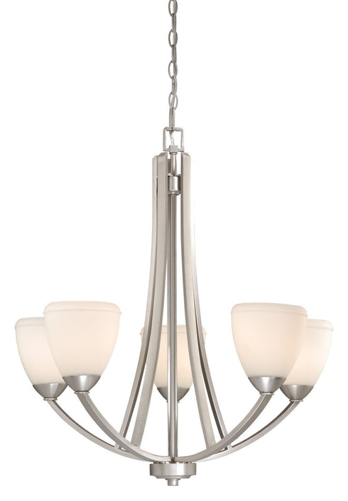 Vaxcel Helsinki 5 Light Chandelier Model: HS-CHU005BN