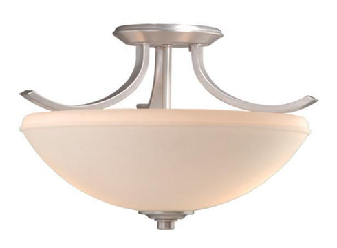 Vaxcel HS-CFU160BN Helsinki 15-1/2" Semi-flush Mount (dual Mount)