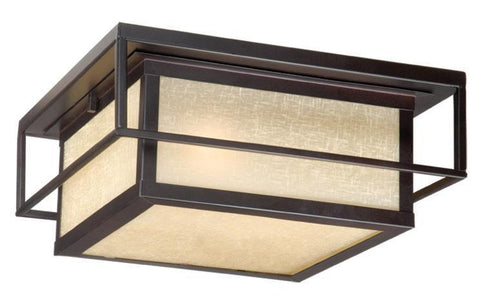 Vaxcel Hyde Park 12 Inch Outdoor Flush Mount Model: RB-OFU120EB