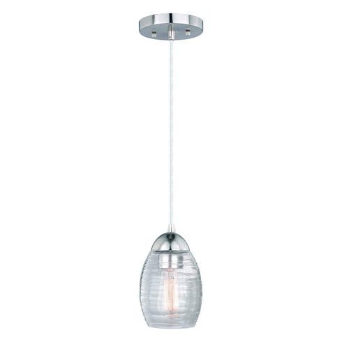 Vaxcel Isley 5 In Mini Pendant Satin Nickel Model: P0271