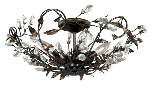 Vaxcel Jardin 17-3/4 Inch Semi-flush Mount Model: C0023