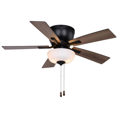 Vaxcel Lisbon 42 In. Ceiling Fan Black Model: F0089