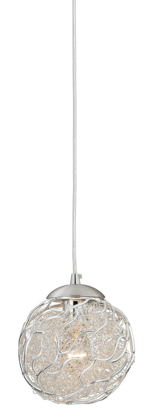 Vaxcel Milano 7 In Mini Pendant Satin Nickel Model: P0008
