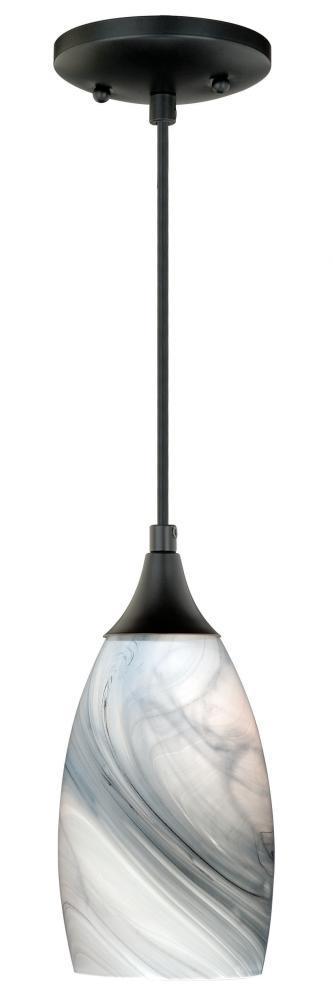 Vaxcel Milano Mini Pendant Marble Swirl Glass Model: P0175