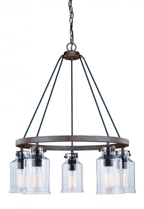 Vaxcel Milone 5 Light Chandelier Model: H0198