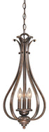 Vaxcel Monrovia 3 Light Pendant Model: PD35459RBZ