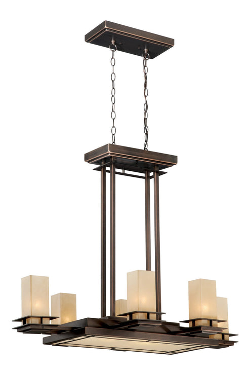 Vaxcel Oak Park 9 Light Pendant Model: P0012