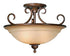 Vaxcel OM-CFU160ORZ Nice Bowl Semi-flush Mount