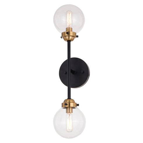 Vaxcel Orbit 2 Light Wall Light Oil Rubbed Bronze Model: W0396