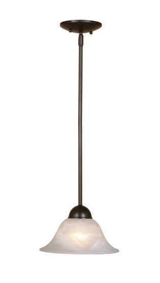 Vaxcel PD5024OBB Da Vinci 10" Mini Pendant Oil Burnished Bronze