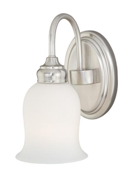 Vaxcel Snowdrop 1 Light Vanity Model: W0023