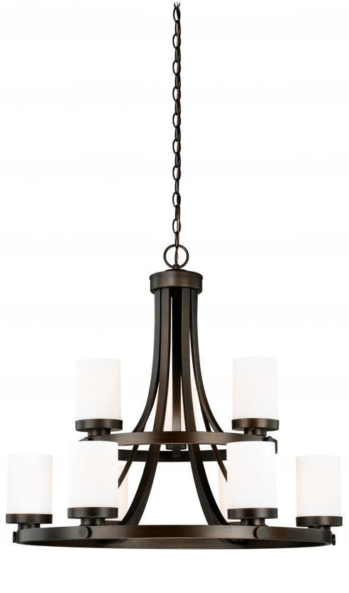 Vaxcel Sorin 9 Light Chandelier Model: H0168