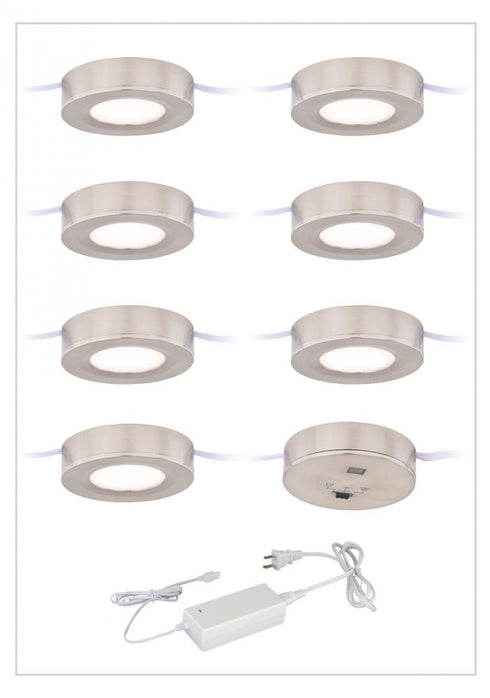 Vaxcel Under Cabinet LED Dual Mount Instalux® Under Cabinet Puck Light 7-pack Kit Model: X0083