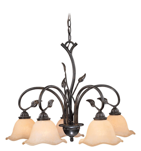 Vaxcel Vine 5 Light Chandelier Model: CH38805OL