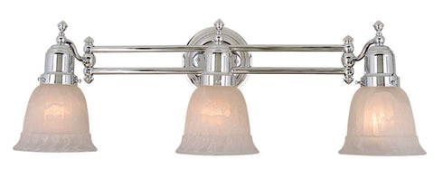 Vaxcel VL28963CH Swing Arm 3l Wall Light