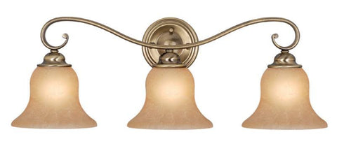 Vaxcel VL35473A/C Monrovia 3L Vanity Antique Brass