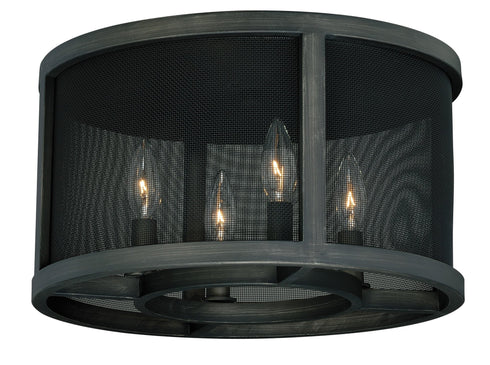 Vaxcel Wicker Park 15 In Flush Mount Ceiling Light Model: C0068
