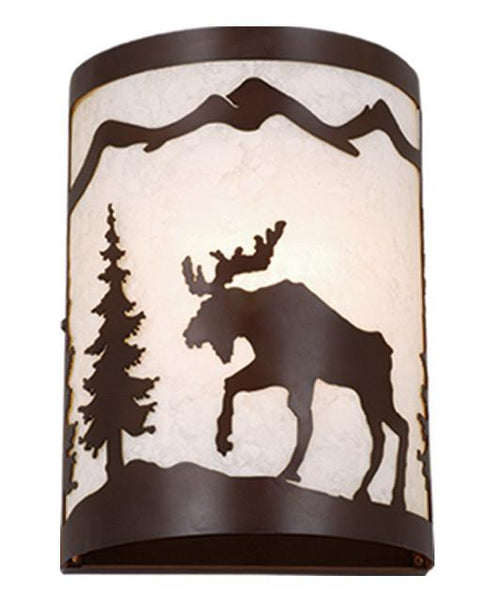 Vaxcel Yellowstone 8 Inch Wall Sconce Model: WS55608BBZ