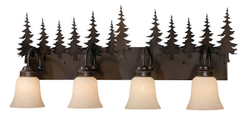 Vaxcel Yosemite 4 Light Vanity Model: VL55504BBZ