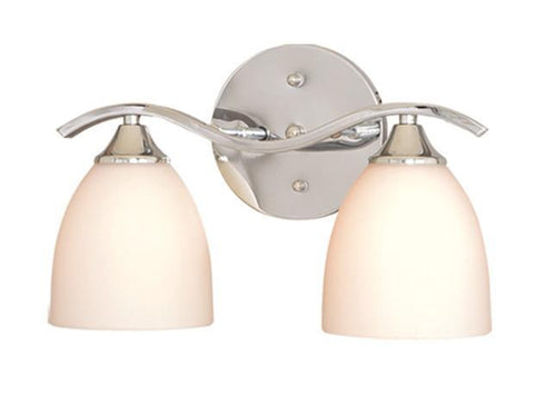 VL27652CH Vaxcel Avant Garde 2L Vanity Chrome