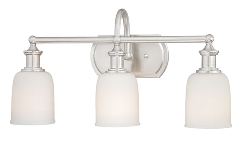 W0013 Vaxcel Elliot 3L Vanity Polished Nickel