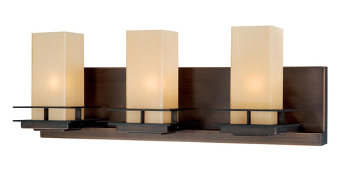 W0021 Vaxcel Oak Park 3L Vanity Sienna Bronze