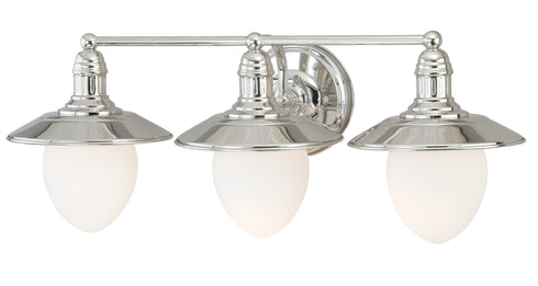 W0052 Vaxcel Marina Bay 3L Vanity Polished Nickel