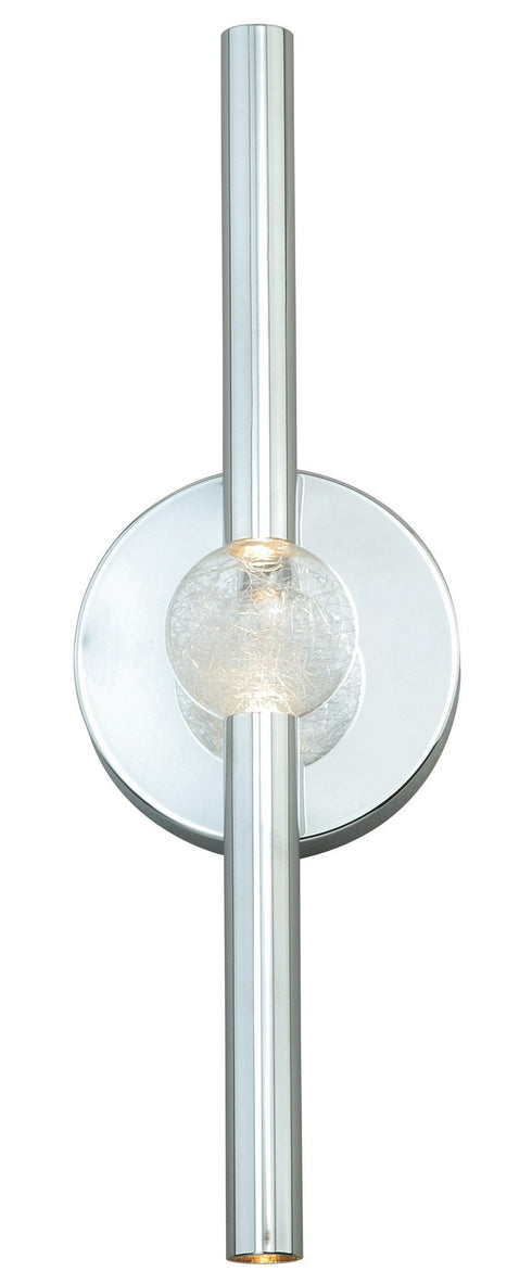 W0064 Vaxcel Axis LED 5-3/4" Wall Sconce Chrome