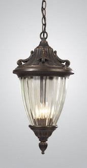 Waterloo Collection Black Outdoor Hanging Lantern