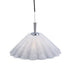 White Alabaster Halogen Pendant