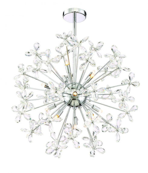 Zeev Lighting Adelle 1 Light Chandelier Model: CD10206-12-CH