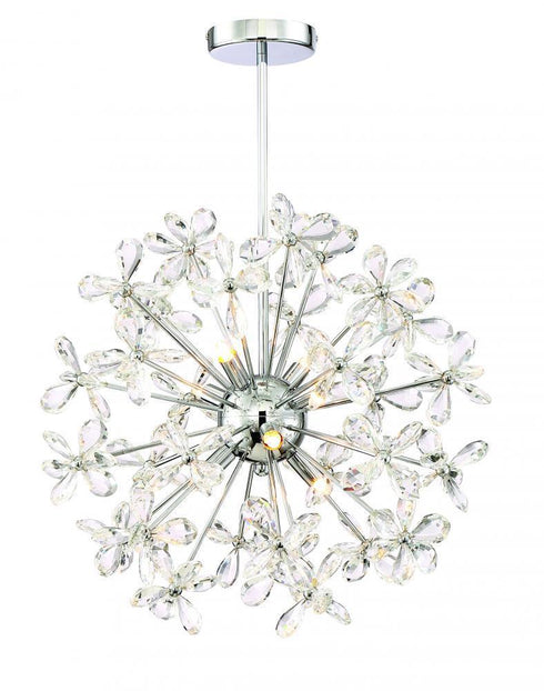 Zeev Lighting Adelle 1 Light Chandelier Model: CD10207-8-CH