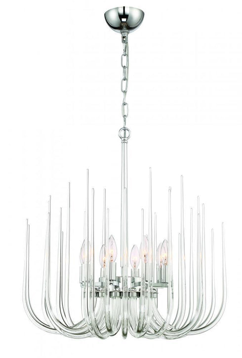 Zeev Lighting Astoria 1 Light Candle Chandelier Model: CD10176-8-CH