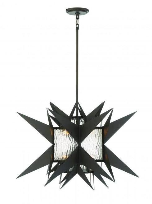 Zeev Lighting Astrum 8 Light Down Chandelier Model: CD10125-8-ORB